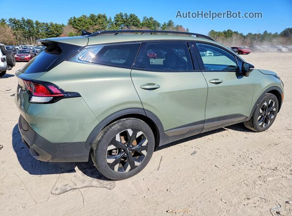 5XYK6CDF5RG204744 2024 KIA SPORTAGE Green Задня права чверть