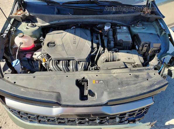5XYK6CDF5RG204744 2024 KIA SPORTAGE Green Вид підкапотного простору