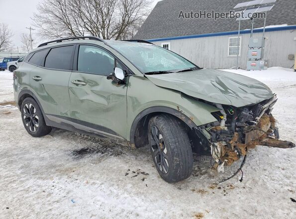 5XYK6CDF7RG140819 2024 KIA SPORTAGE Green Przód prawy