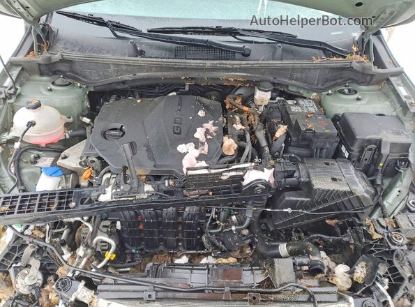 5XYK6CDF7RG140819 2024 KIA SPORTAGE Green Widok komory silnika