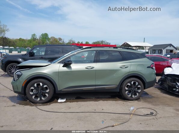 5XYK6CDF7RG198834 2024 KIA SPORTAGE Green Widok wnętrza 360 stopni