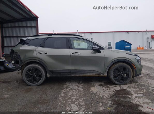 5XYK6CDF8SG241440 2025 KIA SPORTAGE Зеленый Панорамный вид салона 360°