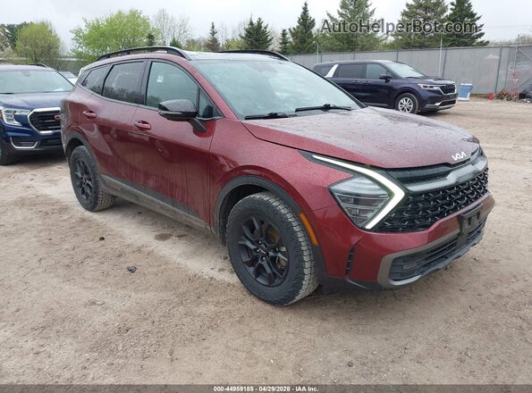 5XYK7CDF2RG148534 2024 KIA SPORTAGE Красный Передняя правая четверть