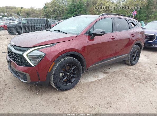 5XYK7CDF2RG148534 2024 KIA SPORTAGE Красный Передняя левая четверть