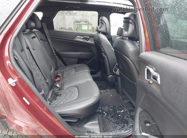 5XYK7CDF2RG148534 2024 KIA SPORTAGE Красный Вид наклейки с VIN-кодом