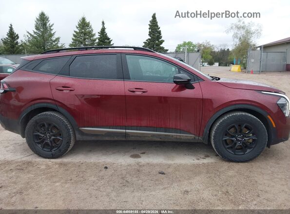 5XYK7CDF2RG148534 2024 KIA SPORTAGE Красный Вид задней части салона
