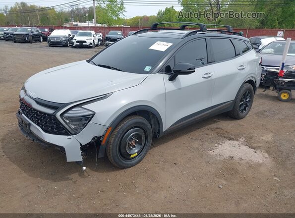 5XYK7CDF6RG158998 2024 KIA SPORTAGE Gray Front left