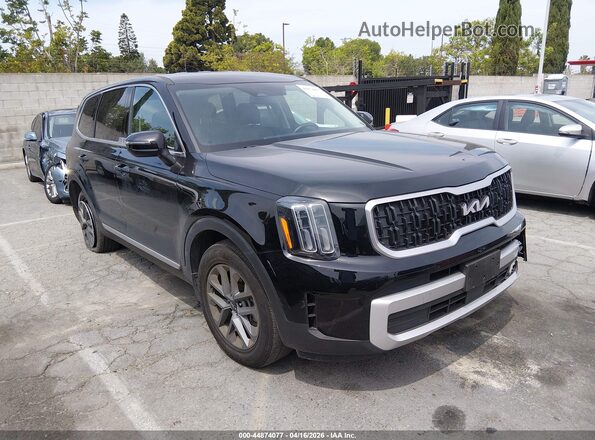 5XYP24GCXRG460158 2024 KIA TELLURIDE Black Передня права чверть