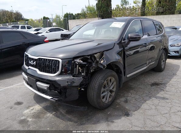 5XYP24GCXRG460158 2024 KIA TELLURIDE Black Передня ліва чверть