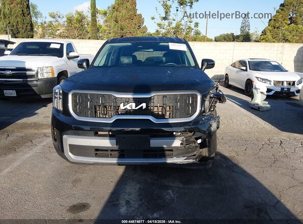 5XYP24GCXRG460158 2024 KIA TELLURIDE Black Вид задньої частини салону