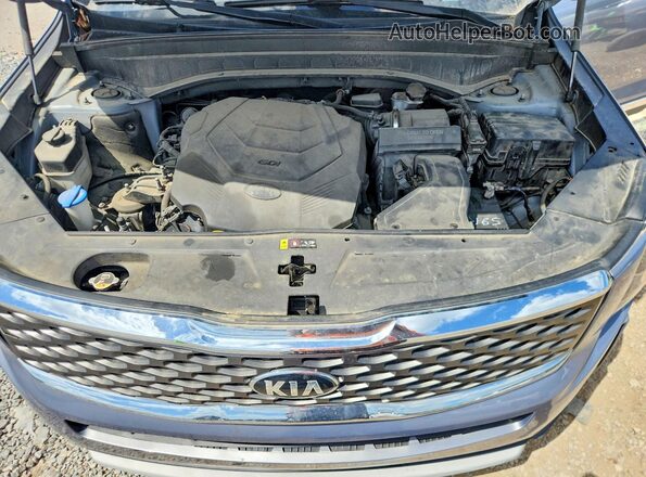 5XYP24HC2LG016584 2020 KIA TELLURIDE Silver Вид підкапотного простору
