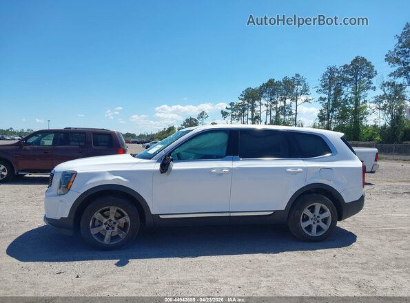 5XYP24HC2NG236486 2022 KIA TELLURIDE White Widok wnętrza z tyłu
