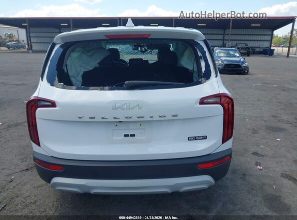 5XYP24HC2NG236486 2022 KIA TELLURIDE White 