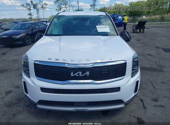 5XYP24HC2NG236486 2022 KIA TELLURIDE White Widok deski rozdzielczej