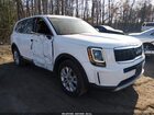 2022 Kia Telluride Lx White vin: 5XYP2DHC4NG297421