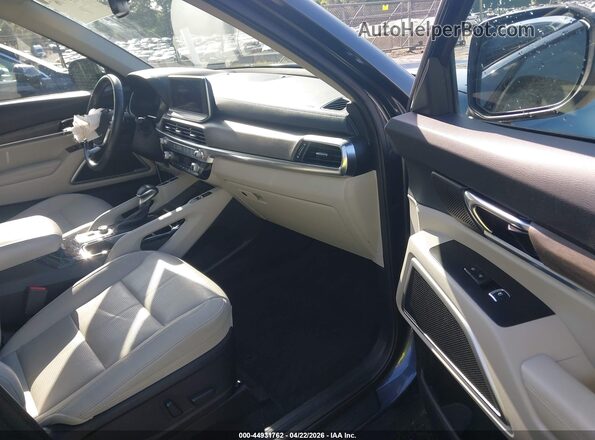 5XYP34HC0NG316558 2022 KIA TELLURIDE Gray Widok wnętrza z przodu