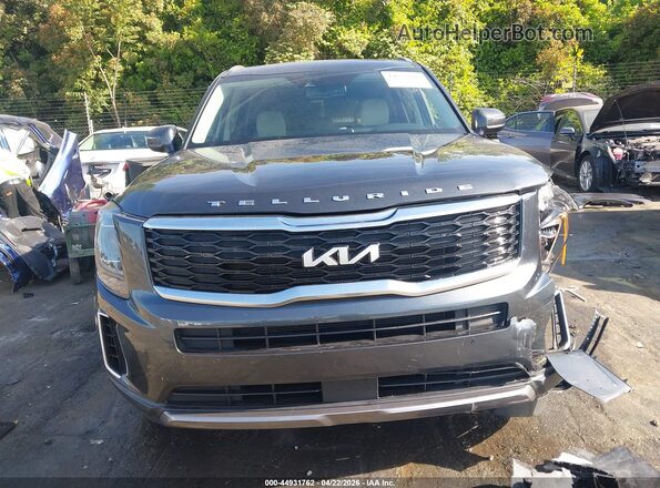 5XYP34HC0NG316558 2022 KIA TELLURIDE Gray Widok zestawu wskaźników