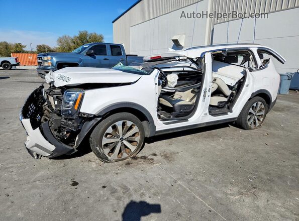 5XYP34HC6NG211801 2022 KIA TELLURIDE White Передня ліва чверть