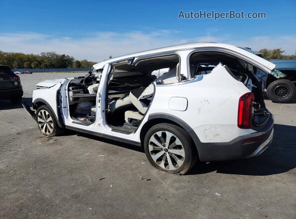 5XYP34HC6NG211801 2022 KIA TELLURIDE White Задня ліва чверть