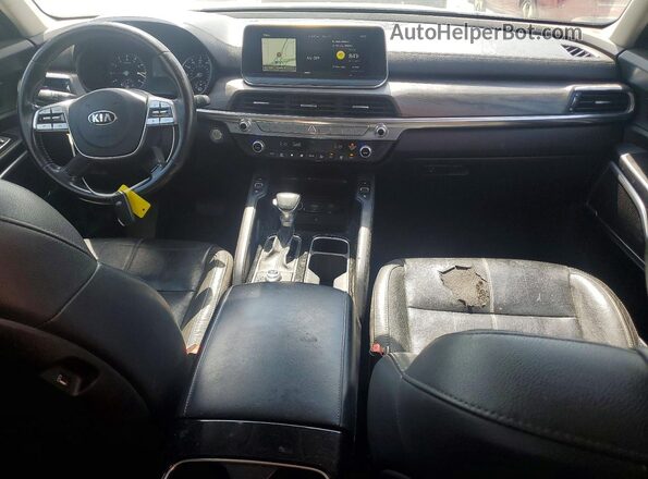 5XYP34HC7LG042188 2020 KIA TELLURIDE Blue Vista del salpicadero