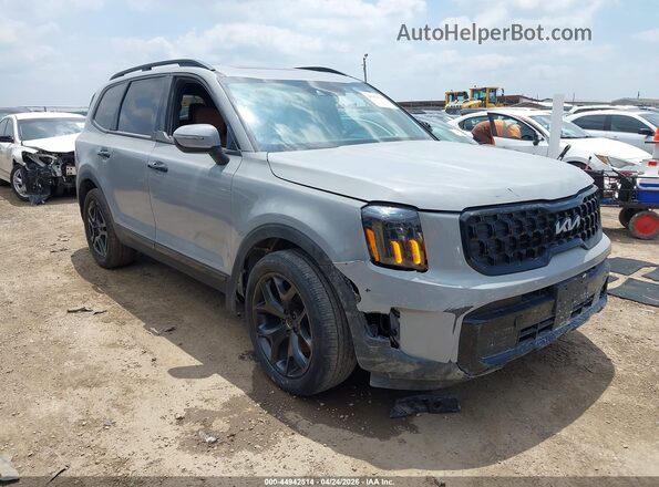 5XYP3DGC0RG518680 2024 KIA TELLURIDE Gray Przód prawy