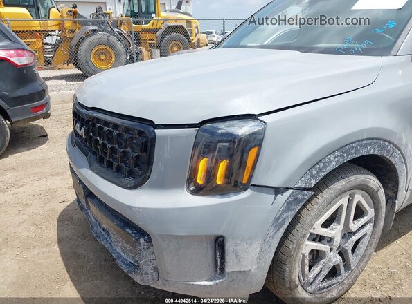 5XYP3DGC0RG518680 2024 KIA TELLURIDE Gray Widok z przodu