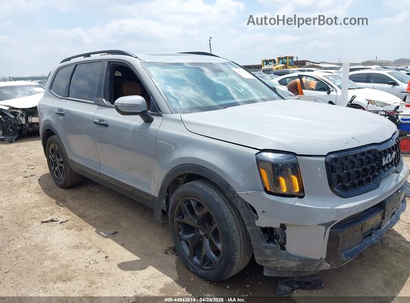 5XYP3DGC0RG518680 2024 KIA TELLURIDE Gray Widok wnętrza z tyłu