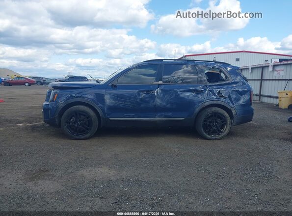 5XYP3DGC6PG355580 2023 KIA TELLURIDE Синий Панорамный вид салона 360°