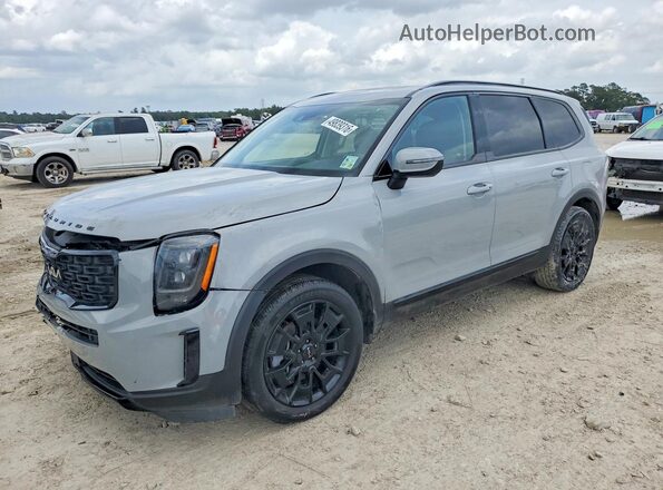 5XYP3DHC5NG285372 2022 KIA TELLURIDE Silver Передня ліва чверть