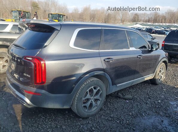 5XYP3DHC8LG001360 2020 KIA TELLURIDE Gray Tył prawy