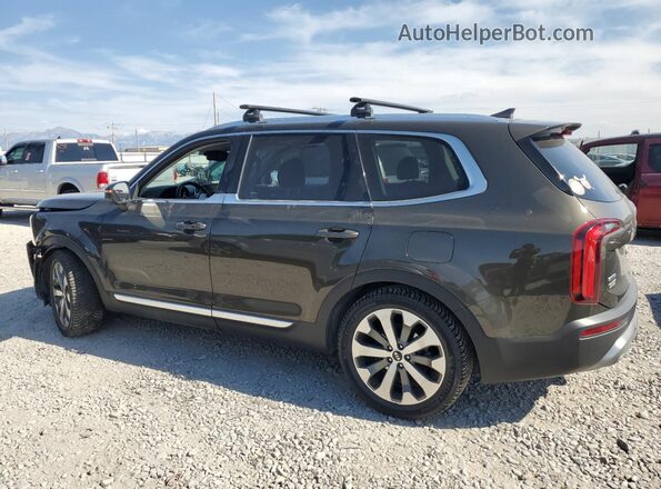 5XYP3DHC8LG089309 2020 KIA TELLURIDE Коричневый Задняя левая четверть