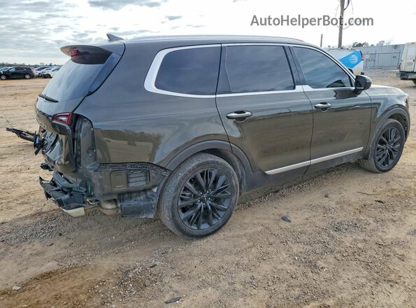 5XYP54HCXNG266780 2022 KIA TELLURIDE Brown Задня права чверть