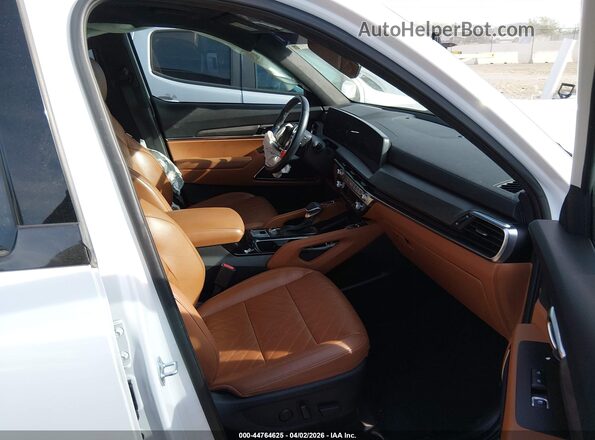 5XYP5DGC0RG445305 2024 KIA TELLURIDE White Vista interior delantera
