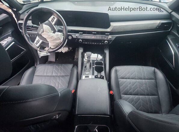 5XYP5DGC0RG515451 2024 KIA TELLURIDE Blue Widok deski rozdzielczej