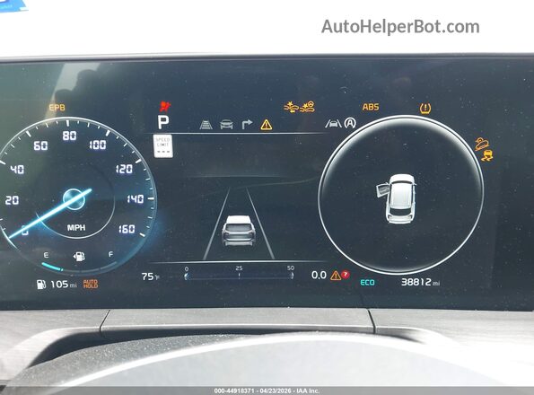 5XYP5DGC2RG532350 2024 KIA TELLURIDE Серый Вид задних сидений