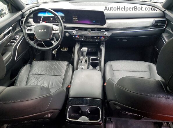 5XYP5DGC4RG529370 2024 KIA TELLURIDE Синий Вид панели приборов