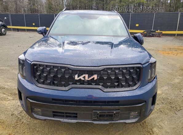 5XYP5DGC4RG529370 2024 KIA TELLURIDE Синий Вид спереди