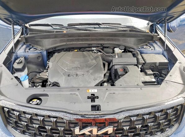 5XYP5DGC4RG529370 2024 KIA TELLURIDE Синий Вид подкапотного пространства