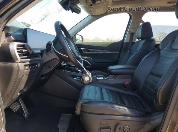 5XYP5DGC5RG486691 2024 KIA TELLURIDE Угольный Вид салона спереди