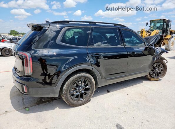 5XYP5DGC8RG427344 2024 KIA TELLURIDE Черный Задняя правая четверть