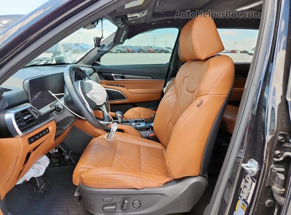 5XYP5DGC8RG427344 2024 KIA TELLURIDE Черный Вид салона спереди
