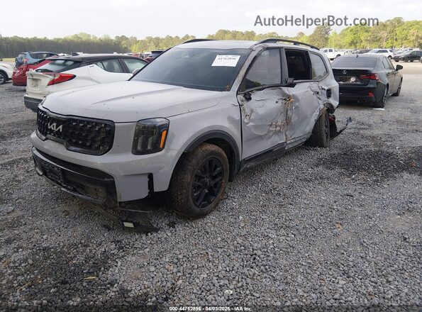 5XYP5DGCXRG460846 2024 KIA TELLURIDE Серый Передняя левая четверть