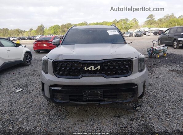 5XYP5DGCXRG460846 2024 KIA TELLURIDE Серый Вид панели приборов