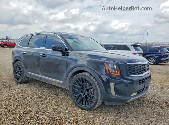 5XYP5DHC7LG087335 2020 KIA TELLURIDE Черный Передняя правая четверть