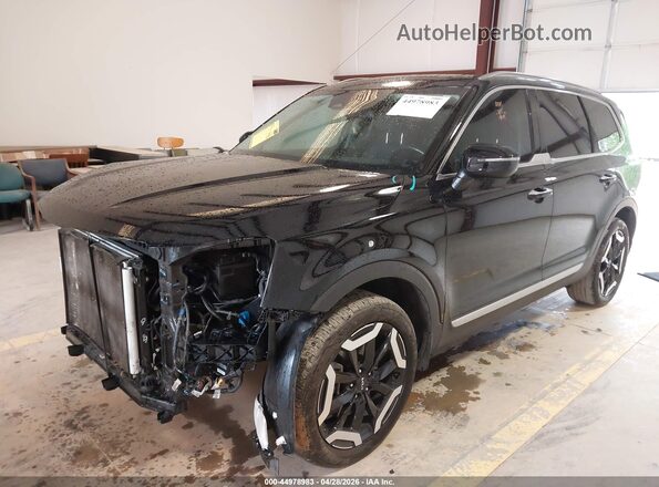 5XYP64GC2RG465018 2024 KIA TELLURIDE Black Vista tres cuartos delantera izquierda