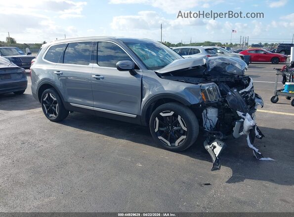 5XYP64GC2RG497838 2024 KIA TELLURIDE Gray Front right