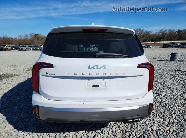 5XYP64GC6RG560097 2024 KIA TELLURIDE White უკანა ხედი
