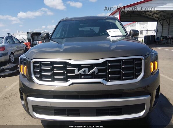 5XYP64GC7RG505397 2024 KIA TELLURIDE Brown Widok wnętrza z tyłu