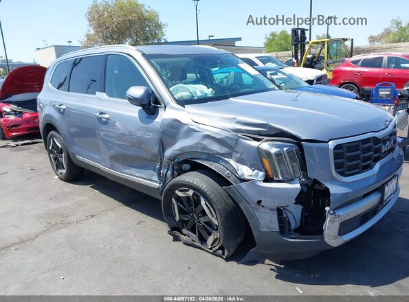 5XYP6DGC2RG437932 2024 KIA TELLURIDE Blue უკანა სალონის ხედი