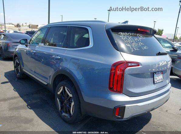 5XYP6DGC2RG437932 2024 KIA TELLURIDE Blue უკანა მარცხენა